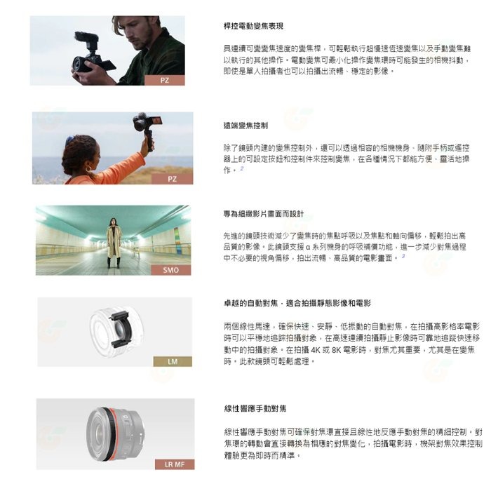 SONY SELP1020G E PZ 10-20mm F4 G 超廣角變焦鏡頭 公司貨 E接環 10-20-細節圖7