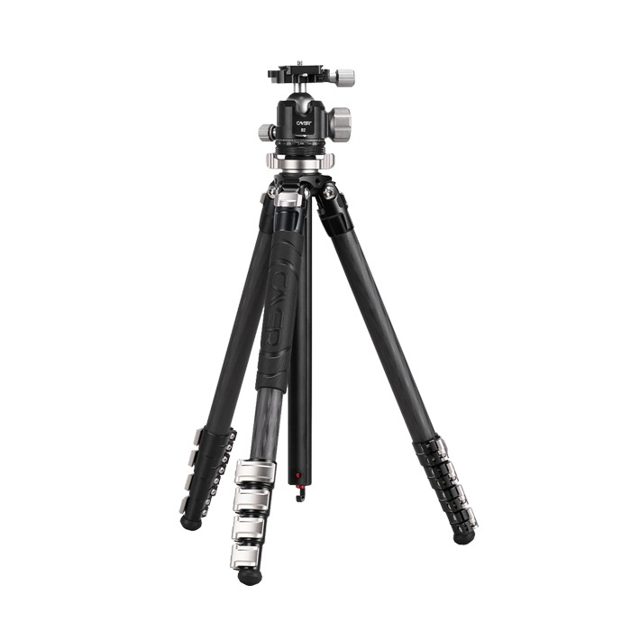 卡宴 Cayer CF1470B2 CF1570B2 碳纖維三腳架 扳扣式 公司貨 承重15kg-細節圖2