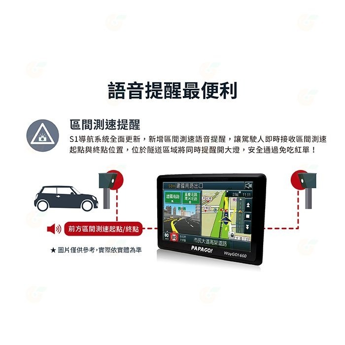 送專用車架 PAPAGO WayGO 660 5吋 智慧型導航機 公司貨 一年保固 測速提醒 衛星導航 語音路況 GPS-細節圖3