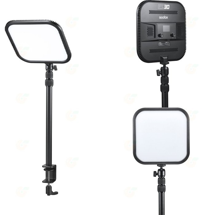 神牛 Godox ES30 電競直播燈 公司貨 可調色溫 攝影燈 LED 持續燈 棚燈 補光燈 抖音 錄影 網美 實況-細節圖2