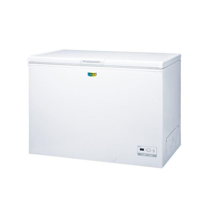 送好禮 含定位+舊機回收 台灣三洋 SANLUX SCF-V260GE 上掀式直冷式 冷凍櫃 258L 變頻 GE節能-細節圖2