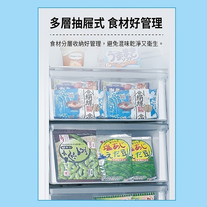 送好禮 含拆箱定位+舊機回收 台灣三洋 SANLUX SCR-V348F 直立無霜冷凍櫃 348L 變頻 急速冷凍-細節圖6