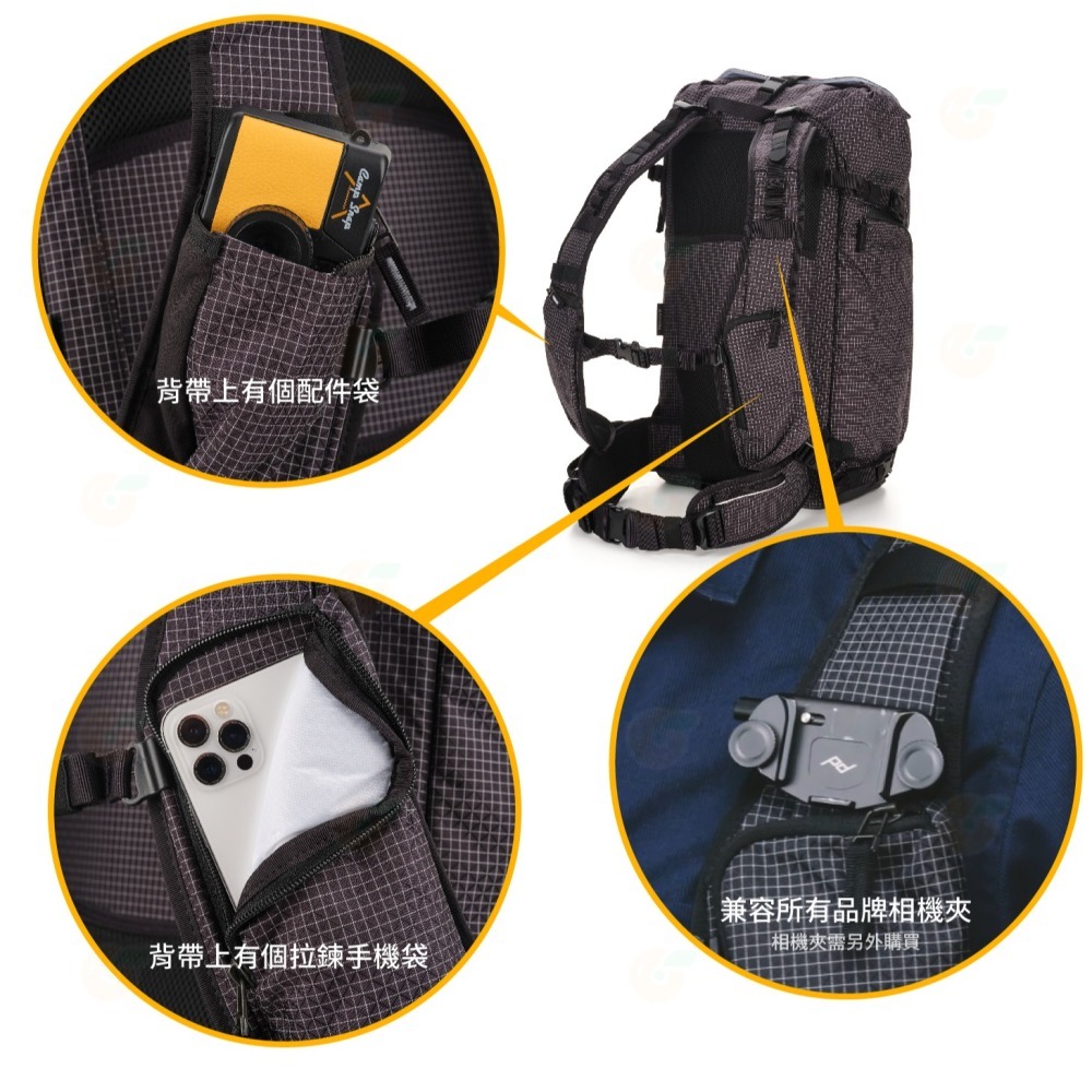 Shimoda Sidecountry KIT 32L 外野行後背包 520-354 520-355 相機包-細節圖3