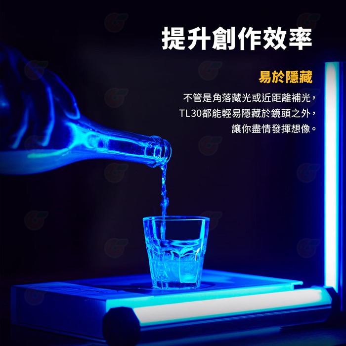 神牛 Godox TL30-K4 磁吸式 RGB光棒 四燈組 公司貨 條燈 補光燈 補光棒 棚燈 APP控光 內建鋰電池-細節圖5