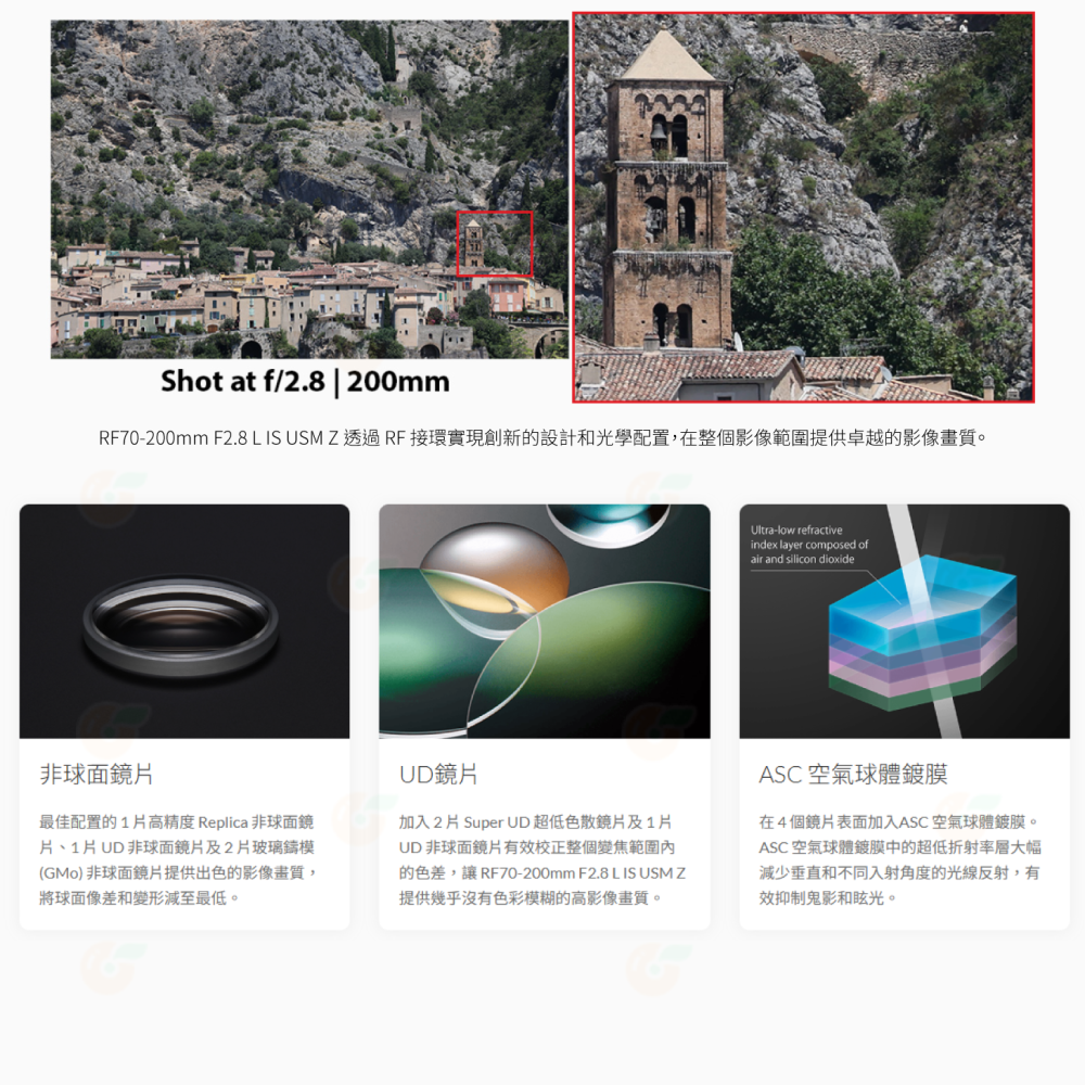 Canon RF 70-200mm f2.8 L IS USM Z 混合型 望遠變焦鏡頭 台灣佳能公司貨 70-200-細節圖6