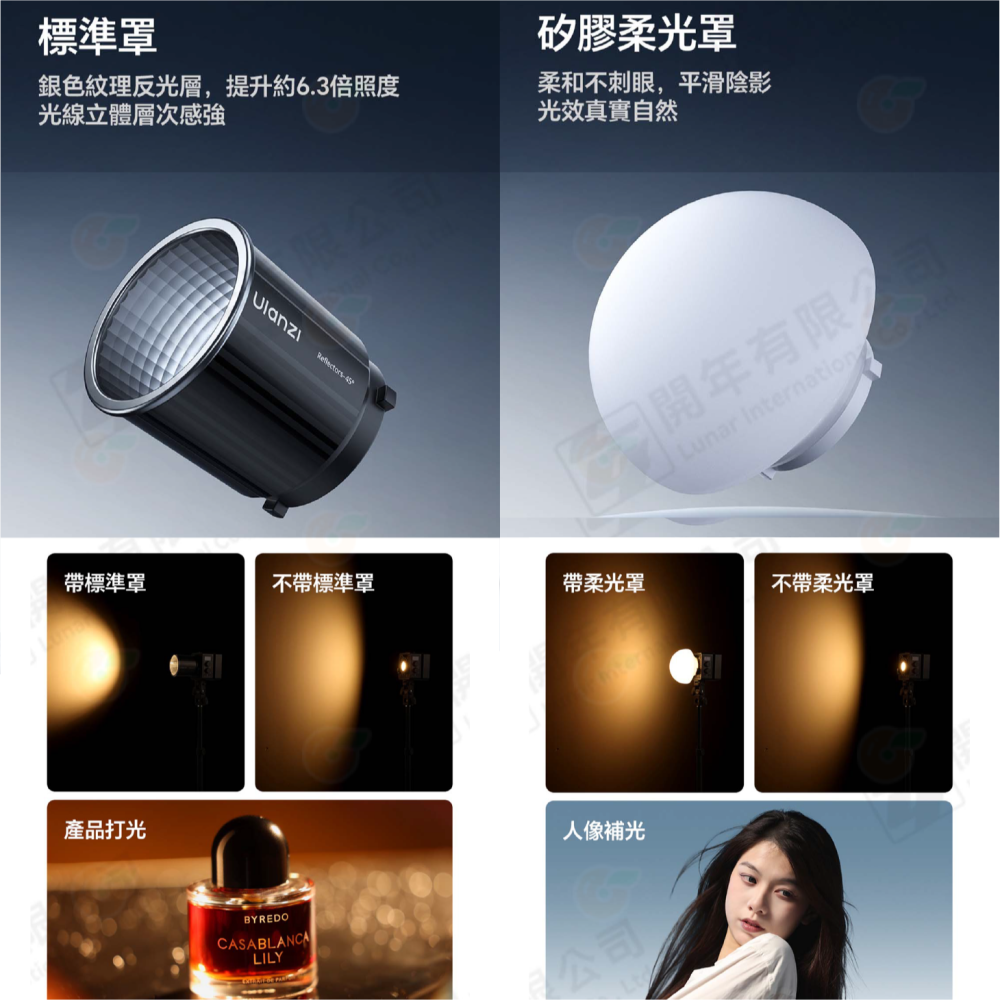 🎇 Ulanzi L184 EC65 小方燈 65W 套裝 COB 雙色溫 Mini保榮卡口 補光燈 持續燈 輕巧-細節圖6