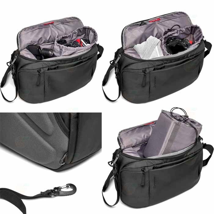 曼富圖 Manfrotto MB MA3-BP-H HYBRID 後背相機包 III M 公司貨 單肩側背包 手提包-細節圖3