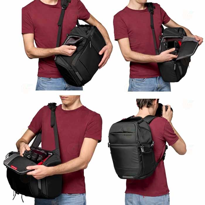 曼富圖 Manfrotto MB MA3-BP-FM FAST 後背相機包 III M 公司貨 可放單眼 鏡頭 腳架-細節圖4