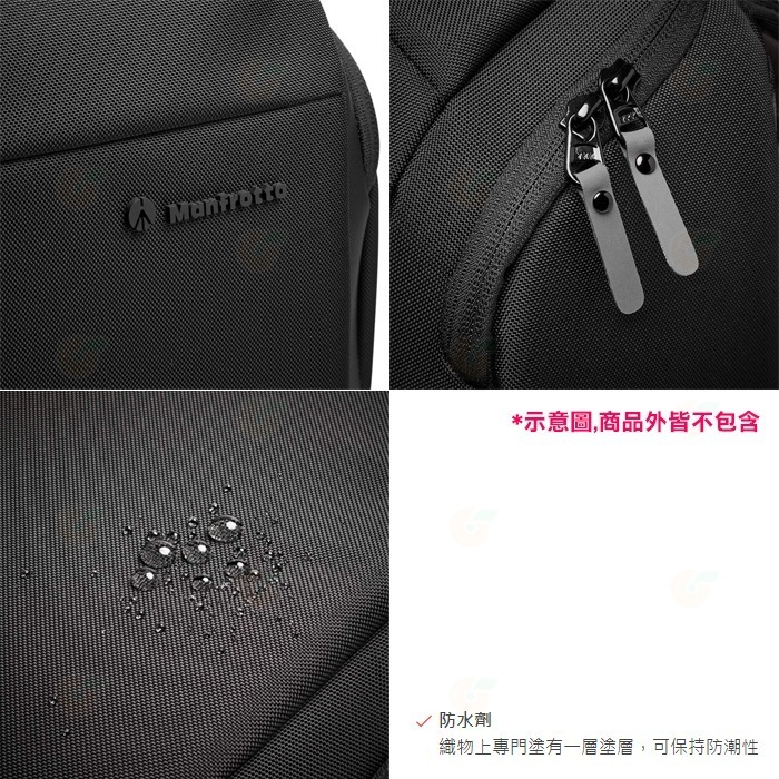 曼富圖 Manfrotto MB MA3-BP-A ACTIVE III 雙肩後背相機包 公司貨 可放單眼 鏡頭 腳架-細節圖7