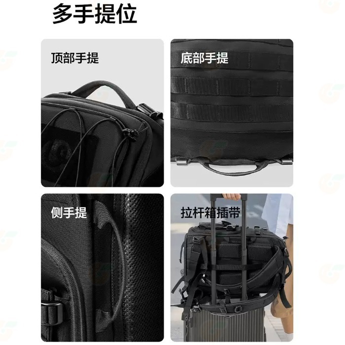 附內膽包 Ulanzi B172 BC007 戰術雙肩後背包 28L 快取開口 單眼 相機 攝影包 隔板 登山 旅行-細節圖7