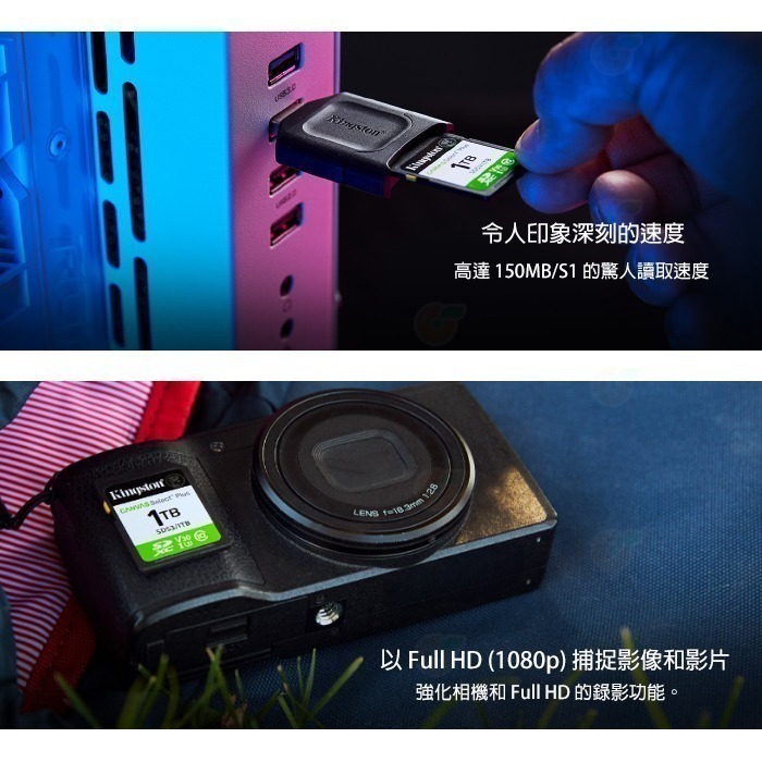 金士頓 Kingston SDS3 SDXC 64GB 128GB 256GB 記憶卡 64G 128G 256G-細節圖5