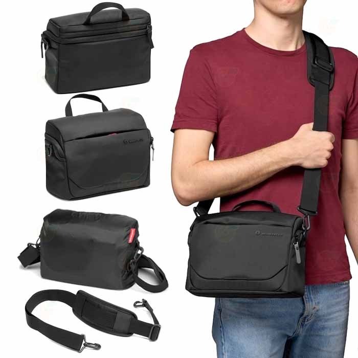 曼富圖 Manfrotto MB MA3-SB-M ADVANCED3 肩背側背相機包 M 公司貨 可放單眼 約1機2鏡-細節圖3