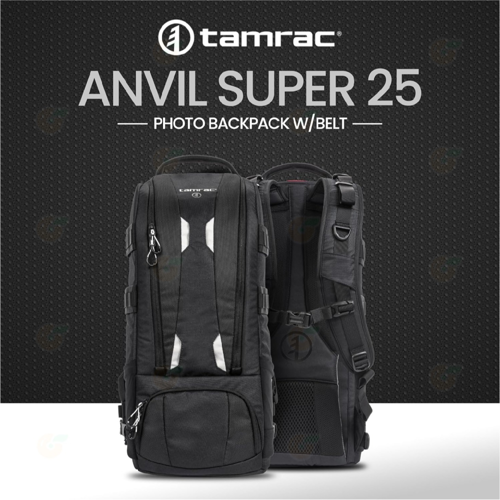 天域 tamrac Anvil Super 25 T0280-1919 鐵砧系列 專業長鏡頭相機包 大砲 攝影包 後背包-細節圖2