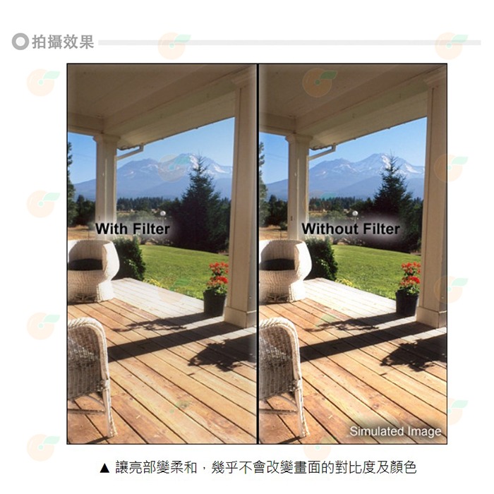 特價 Tiffen ATF82BPM18 82mm Black Pro Mist Filter 黑柔焦鏡 1/8 濾鏡-細節圖4