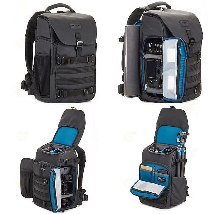 天霸 Tenba 637-766 637-767 Axis v2 LT 18L 二代軸戰術輕型後背相機包 側開快取 適用-細節圖3