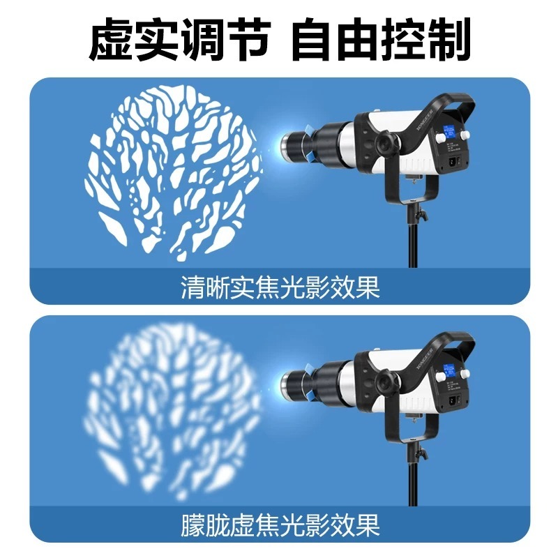 附色片 投影片 LG-80PRO Bowens 保榮卡口 磁吸造型插片聚光筒 束光筒 適用 棚燈 LED燈 造型燈-細節圖5