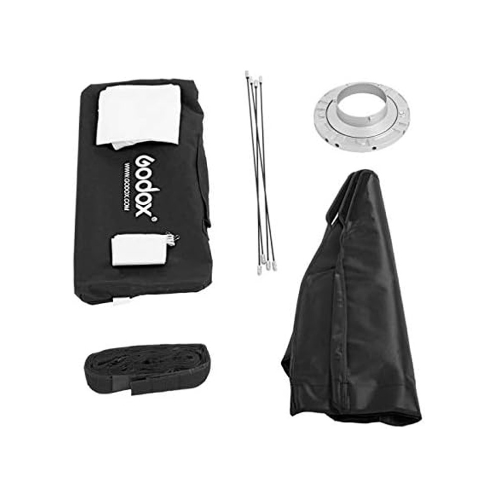 附網格 神牛 Godox SB-FW-30120 35160 50130 80120 柔光罩 保榮卡口 柔光箱 棚燈-細節圖4