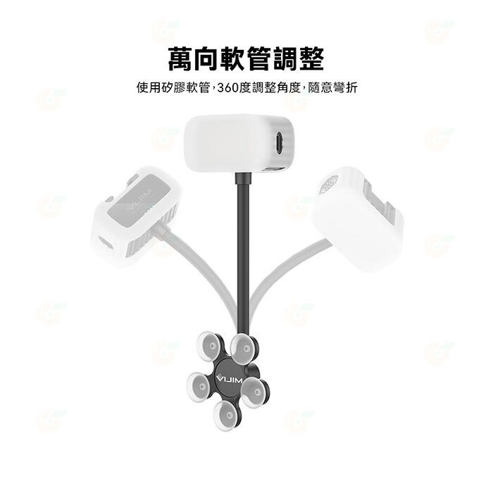 Ulanzi 2579 CL12 視訊會議用 迷你補光燈 吸盤固定 4檔亮度可調 公司貨 線上會議 上課 直播 視訊-細節圖4