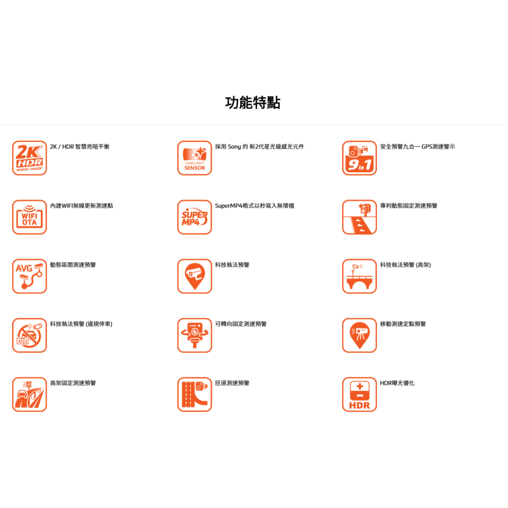 送記憶卡 Mio MiVue™ 868W GPS WIFI 行車記錄器 2K 智慧亮暗平衡 新2代星光級感光-細節圖5