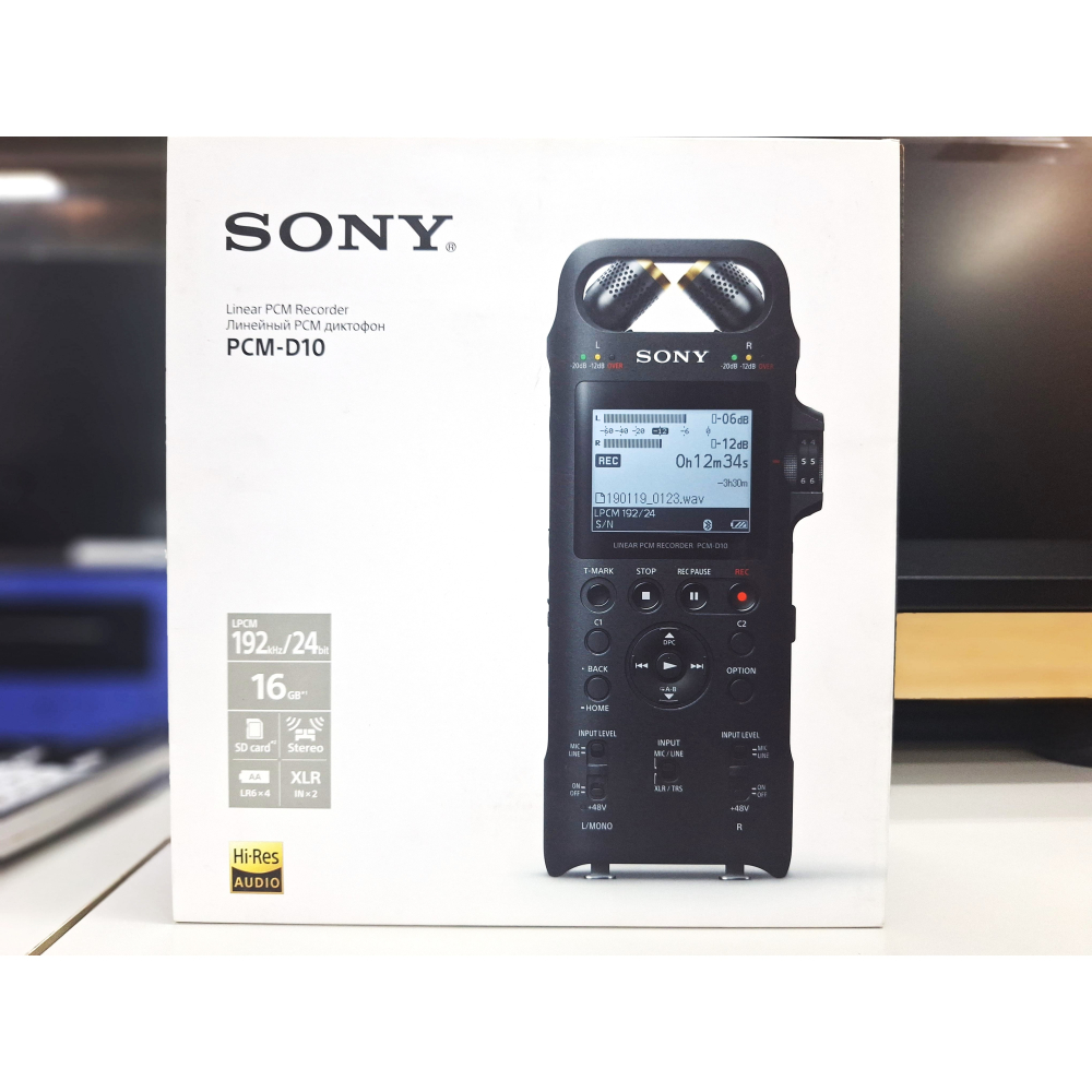 💥福利品出清 實拍 SONY PCM-D10 線性PCM錄音機 錄音筆 DSD 藍芽 高解析 16GB 立體聲-細節圖2