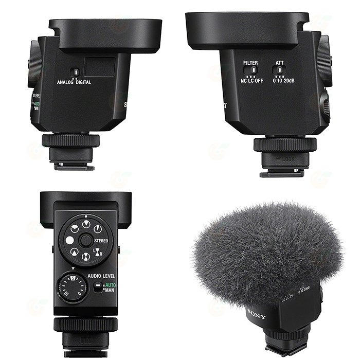 🔥 附防風毛罩 SONY ECM-M1 指向型麥克風 八種收音模式 MI智慧熱靴 小型輕巧 適用 Vlog 直播 訪問-細節圖4