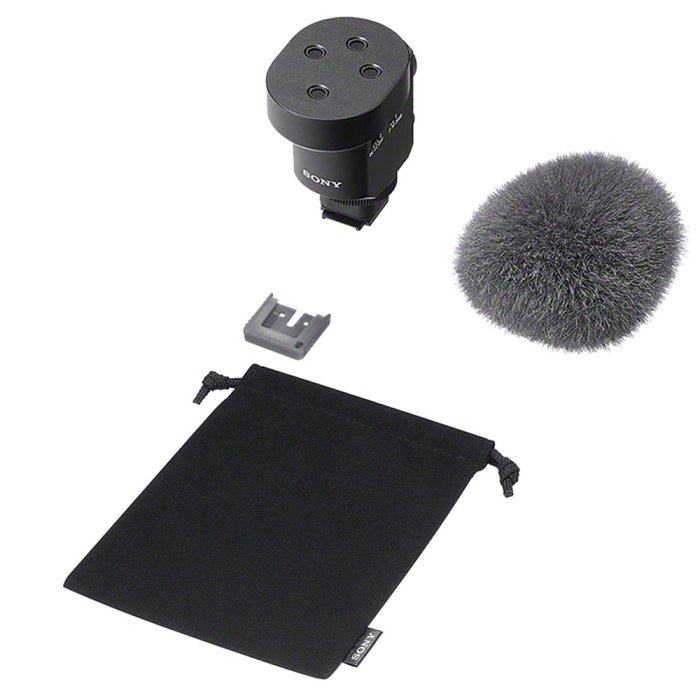 🔥 附防風毛罩 SONY ECM-M1 指向型麥克風 八種收音模式 MI智慧熱靴 小型輕巧 適用 Vlog 直播 訪問-細節圖8