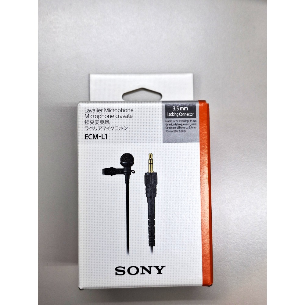 👍全新出清特價 SONY ECM-L1 領夾式麥克風 單聲道 全指向性 高音質 公司貨 領夾麥 適用 訪談 直播 錄影-細節圖2