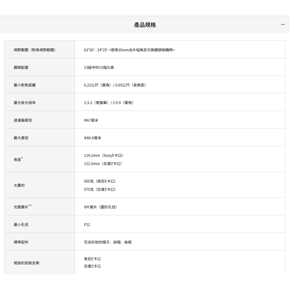 騰龍 Tamron A078 35-100mm F2.8 Di III VXD 標準變焦鏡頭 公司貨 35-100-細節圖3