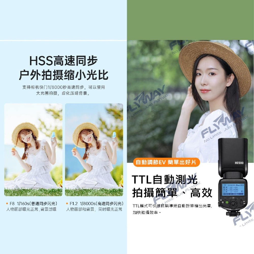 金貝 JINBEI HI-900 複合熱靴機頂閃光燈 TTL 公司貨 機頂閃 Canon Nikon 富士 SONY-細節圖4