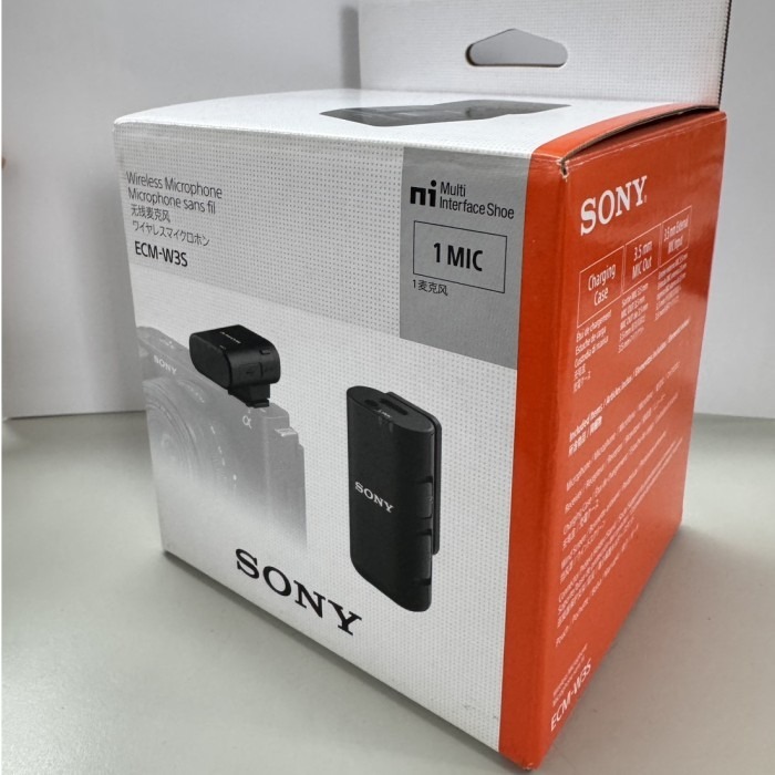 👍全新品出清特價 SONY ECM-W3S 一對一 無線麥克風 領夾式 降躁 單人收音 公司貨-細節圖2