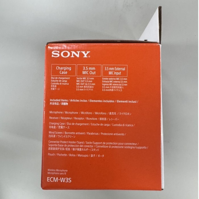 👍全新品出清特價 SONY ECM-W3S 一對一 無線麥克風 領夾式 降躁 單人收音 公司貨-細節圖3