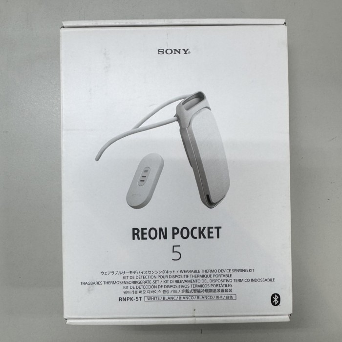 👍福利品出清特價 SONY REON POCKET 5 穿戴式 智能冷暖調節器 公司貨 頸掛式 風扇 冷暖扇 耐汗水-細節圖2