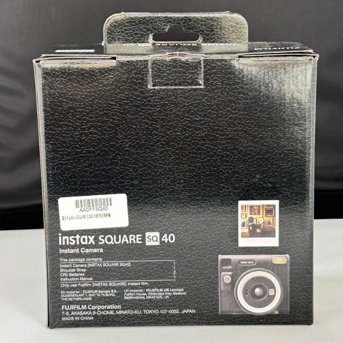 👍全新品出清特價 FUJIFILM instax SQUARE SQ40 拍立得 馬上看 相機 公司貨 自動曝光 方形-細節圖3