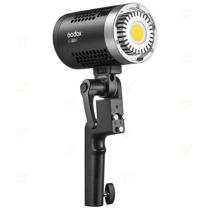 特價 神牛 Godox ML60Bi 雙色溫LED攝影燈 公司貨 60W 雙色溫 靜音 便攜 棚燈 補光燈 持續燈-細節圖2