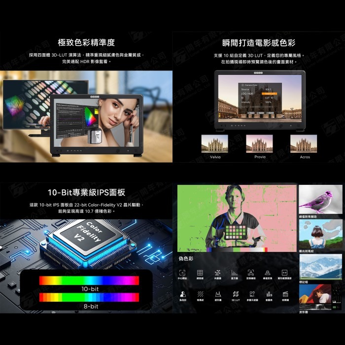 OSEE Mega 22S4 1500nits 高亮度 HDR 攝影 監看 螢幕 公司貨 SDI HDMI 外接 監視器-細節圖5