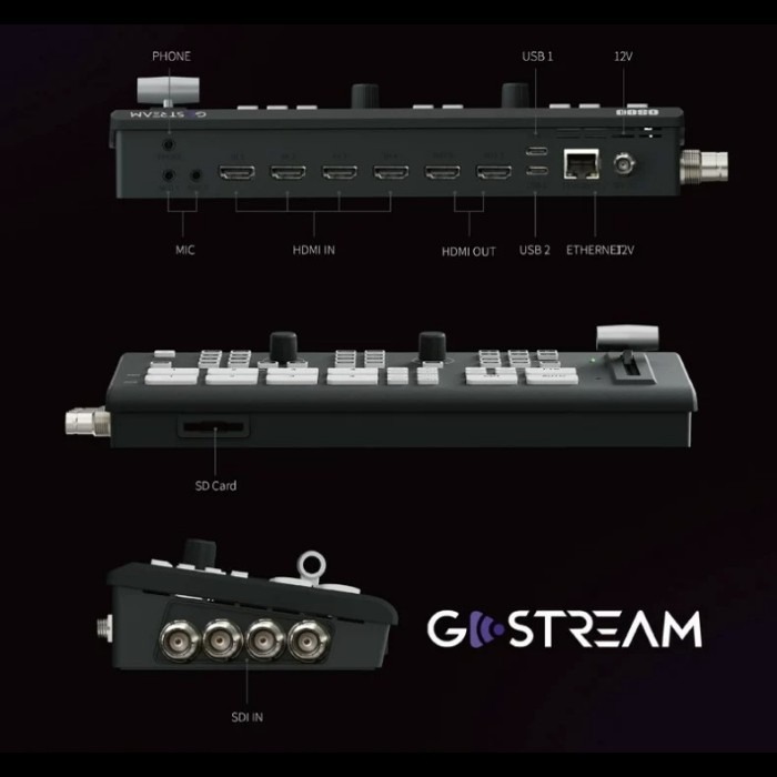 OSEE GoStream Duet SDI HDMI 多機位 直播 切換 導播機 公司貨 導播台 影像 轉播 主機-細節圖5