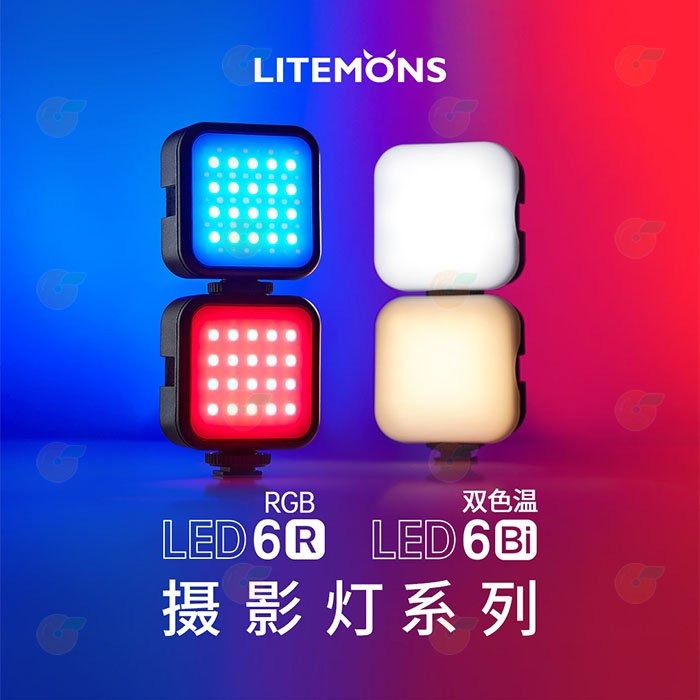 神牛 Godox LED6R RGB口袋燈 公司貨 彩色模式 磁吸式 LED燈 補光燈 口袋燈-細節圖2