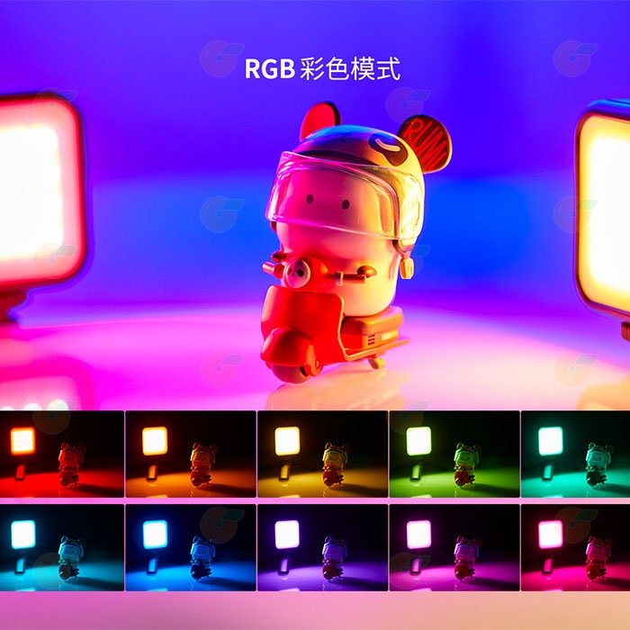 神牛 Godox LED6R RGB口袋燈 公司貨 彩色模式 磁吸式 LED燈 補光燈 口袋燈-細節圖4