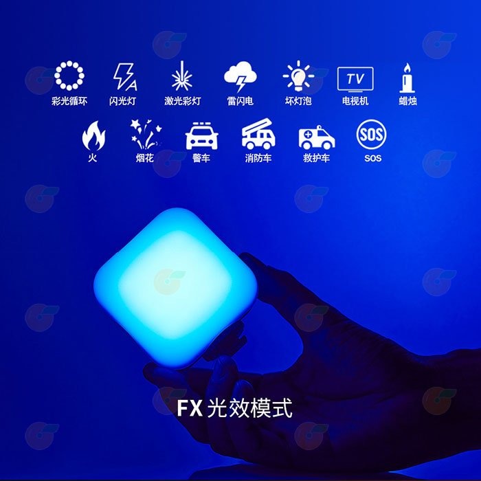 神牛 Godox LED6R RGB口袋燈 公司貨 彩色模式 磁吸式 LED燈 補光燈 口袋燈-細節圖5