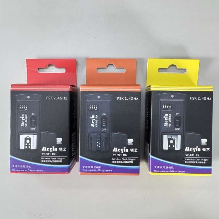 💥庫存品出清 Meyin VF-901 RX 無線接收器 單接收器 適用 Canon Nikon SONY-細節圖2