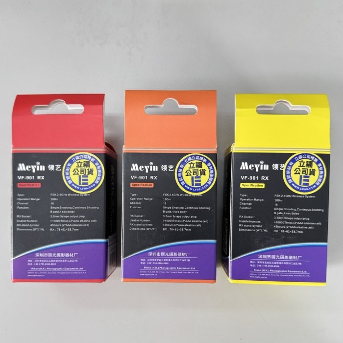 💥庫存品出清 Meyin VF-901 RX 無線接收器 單接收器 適用 Canon Nikon SONY-細節圖3