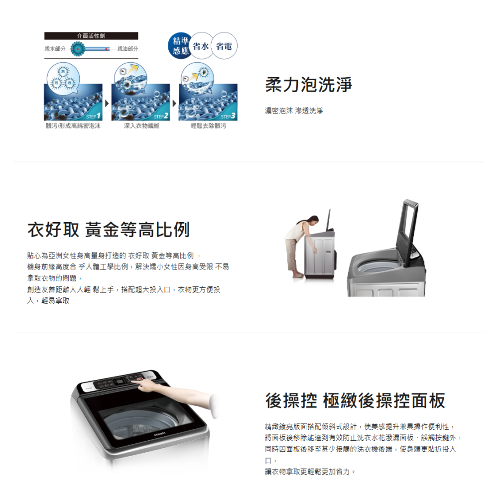 含拆箱定位+舊機回收 奇美家電 CHIMEI WS-P158ST 定頻 直立式洗衣機 單槽 15KG 不鏽鋼 防鼠底座-細節圖3