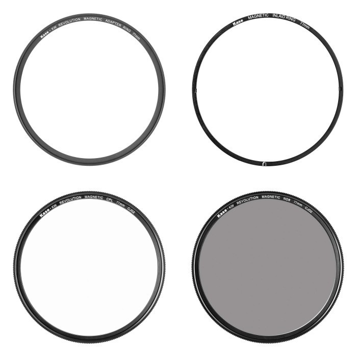 Kase KW Revolution 天眼炫彩入門套組 新創 磁吸 濾鏡 CPL ND8 ND64 52mm-95mm-細節圖4