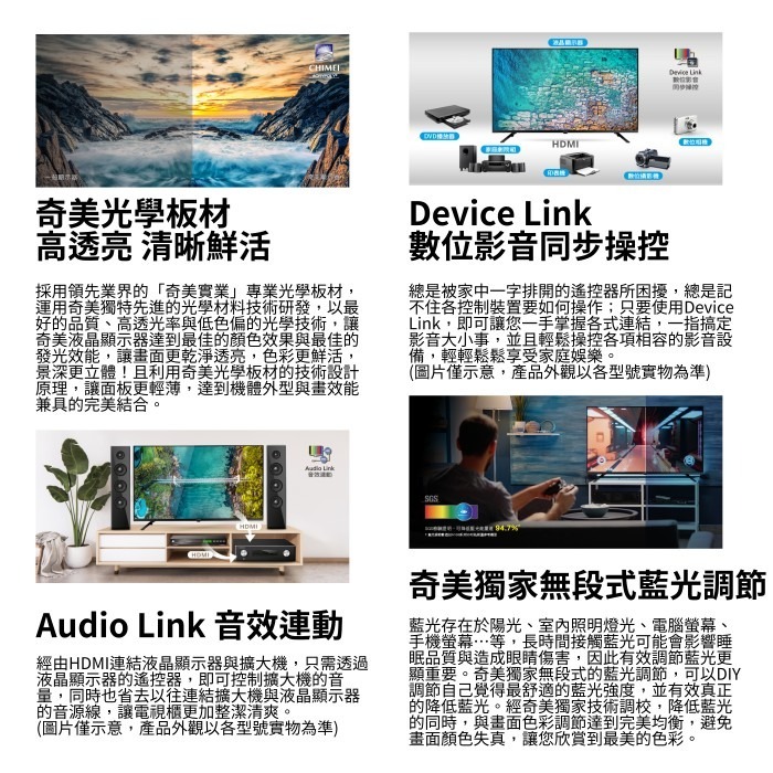 奇美家電 CHIMEI TL-32B100 32吋 液晶顯示器 電視 租屋族 套房 宿舍 臥室-細節圖2