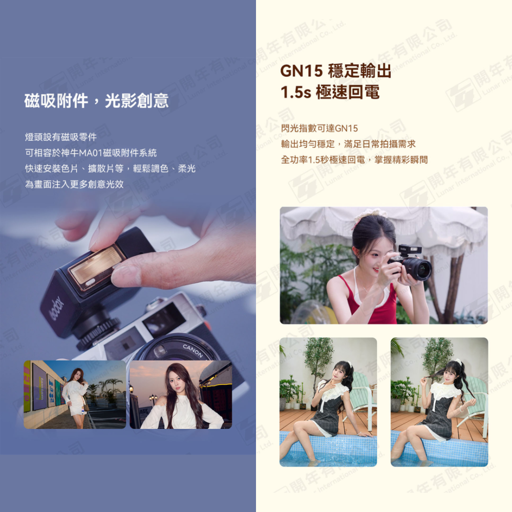 Godox iM30 Pro 機頂閃光燈 單點 跳閃 iM30Pro 適用 Canon SONY Nikon RICOH-細節圖4