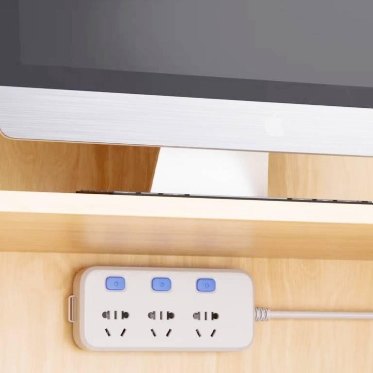 插座固定器 延長線固定器 壁掛固定器 免打孔延長線固定器 插座 延長線 固定器 排插固定器-細節圖4