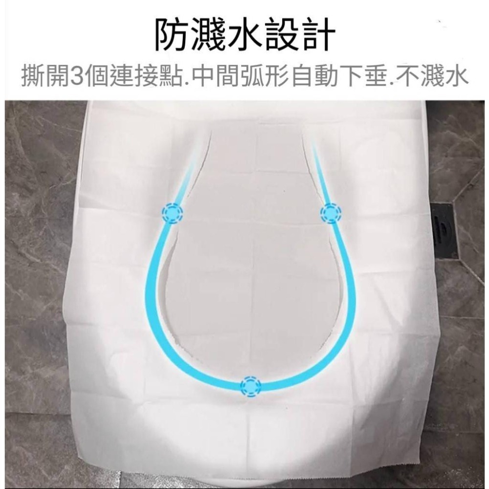 《10片裝》一次性馬桶座墊紙  便攜式馬桶墊 一次性隔菌馬桶墊 孕婦 旅遊出差必備 外出用品-細節圖2