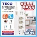 《地表最安全》東元 USB延長線 3孔 QC+PD 雙快充延長線 延長線 TECO 原廠保固 插座 台灣現貨 最新安規-規格圖10