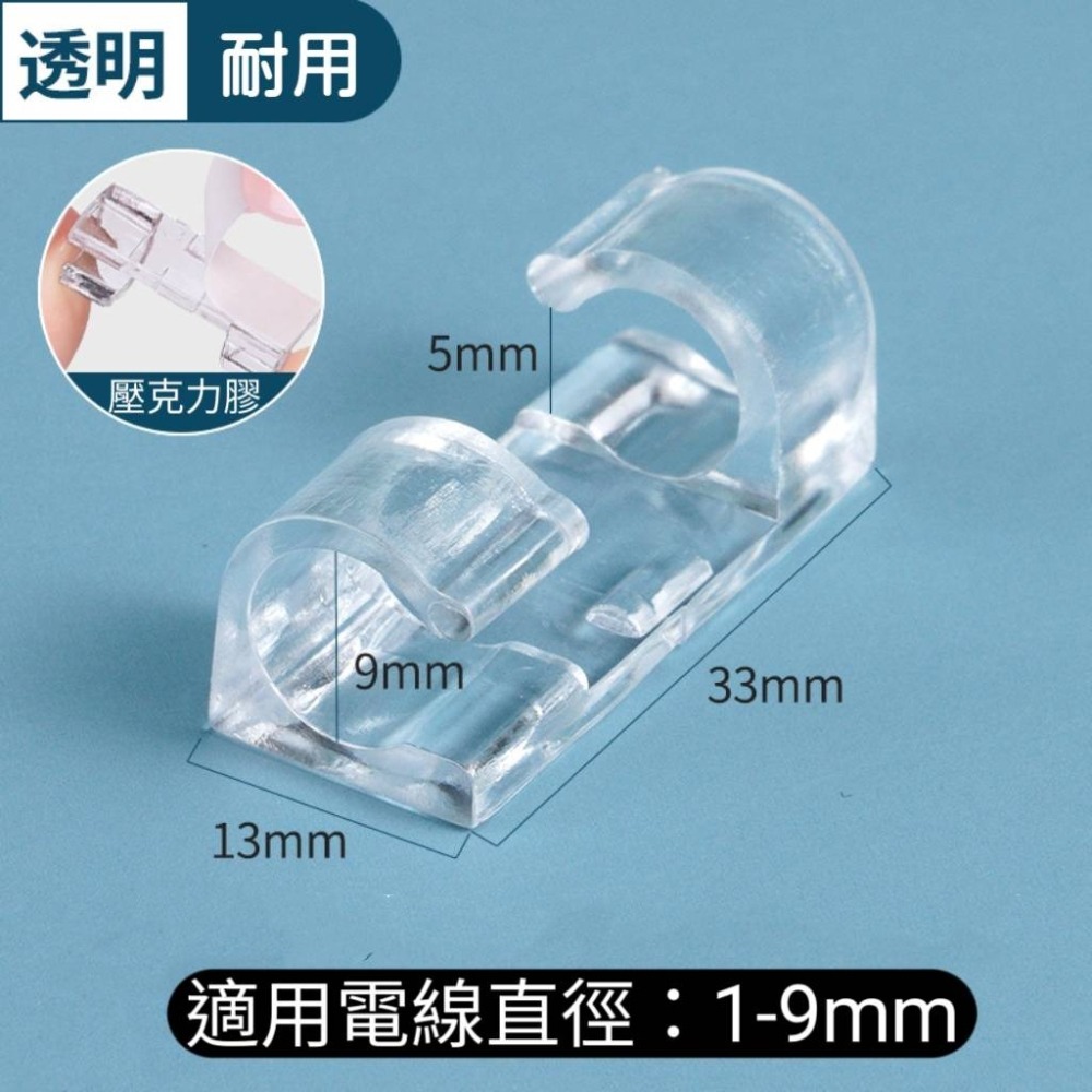 電線固定器 電線收納  電線 收納 充電線 集線器 充電線收納 整線器 電線收納 延長線收納 理線 現貨(1包20個)-細節圖9