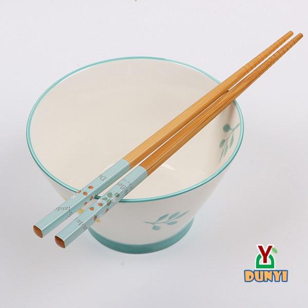 【惇毅本舖】質感馬卡龍色竹筷 日式筷子 天然竹筷 (五雙筷子組)-細節圖7